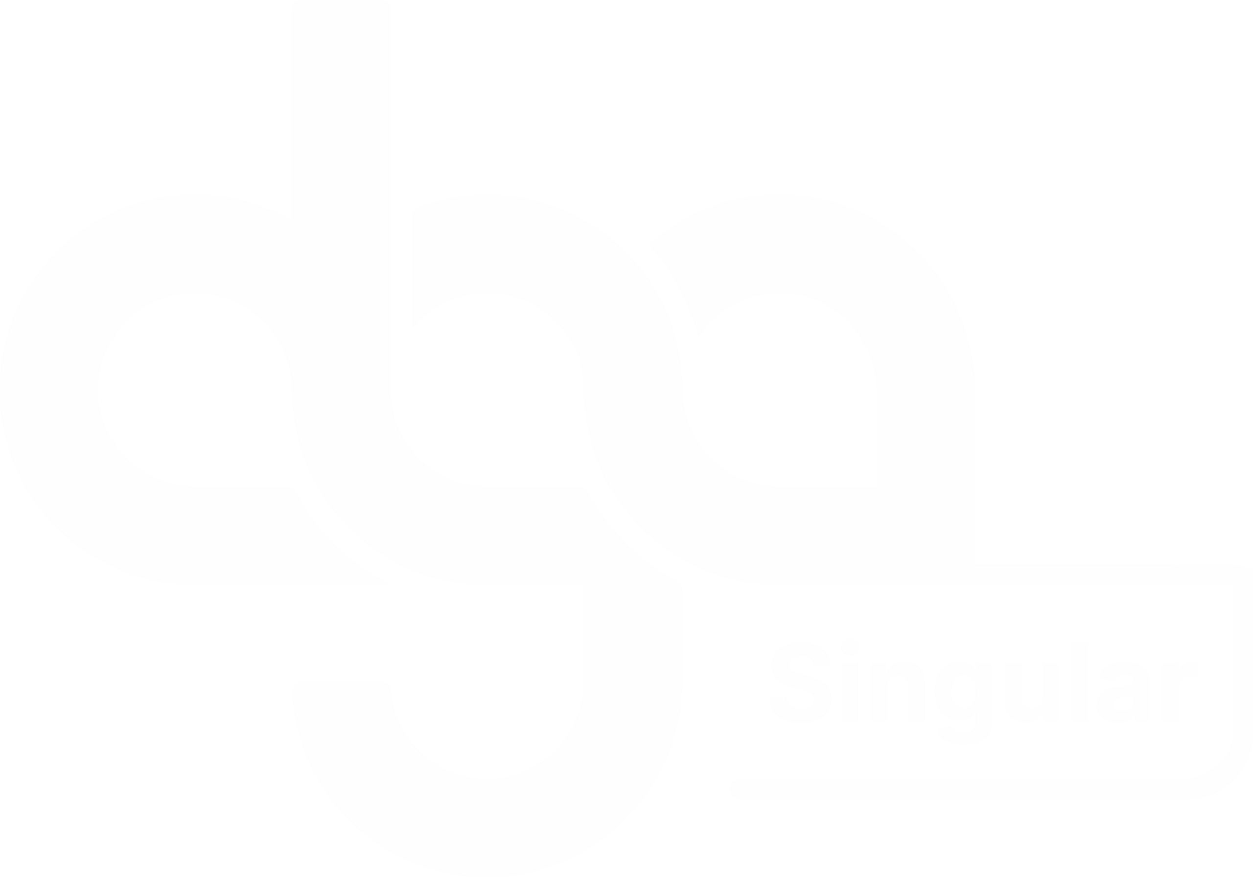 Logo DGA Singular branco